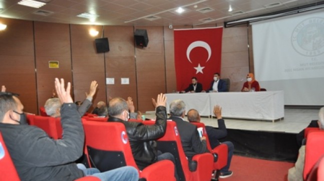 Nisan Ayı Belediye Meclis Toplantısı Yapıldı
