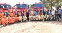 Mersin’de Orman Yangını Saha Tatbikatı Gerçekleştirildi