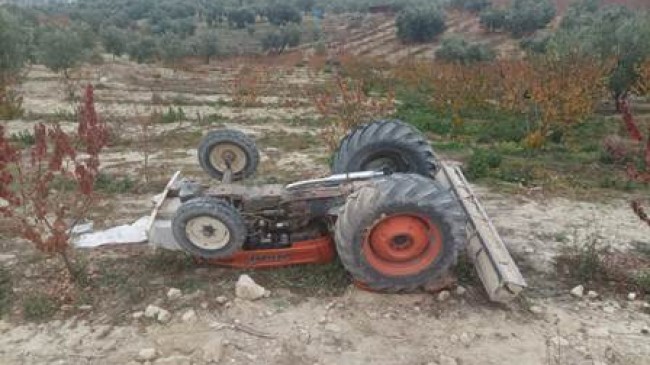 Mut’ta traktör kazası: 1 ölü