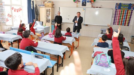 başkan sınıf ziyaret