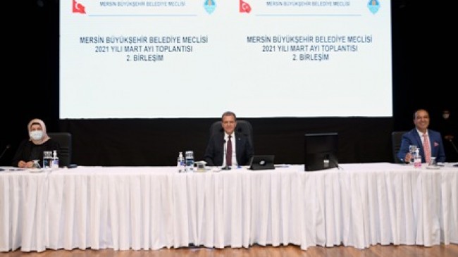 Mersin Büyükşehir Belediye Meclisi  Mart Ayı İkinci Birleşimi Yapıldı