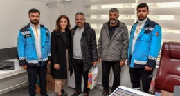 Deprem bölgesindeki sağlık çalışanlarına malzeme desteği