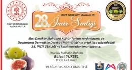 Dereköy İncir Şenliği 19 Ağustos’ta