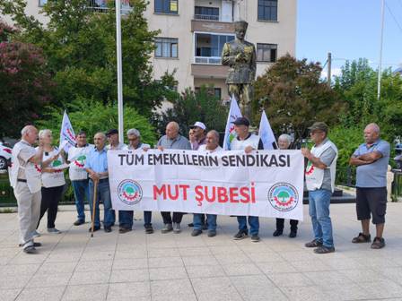 emeklisen basın açıklaması