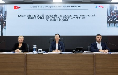 MERSİN BÜYÜKŞEHİR MECLİSİ’NİN EKİM AYI 3. BİRLEŞİMİ